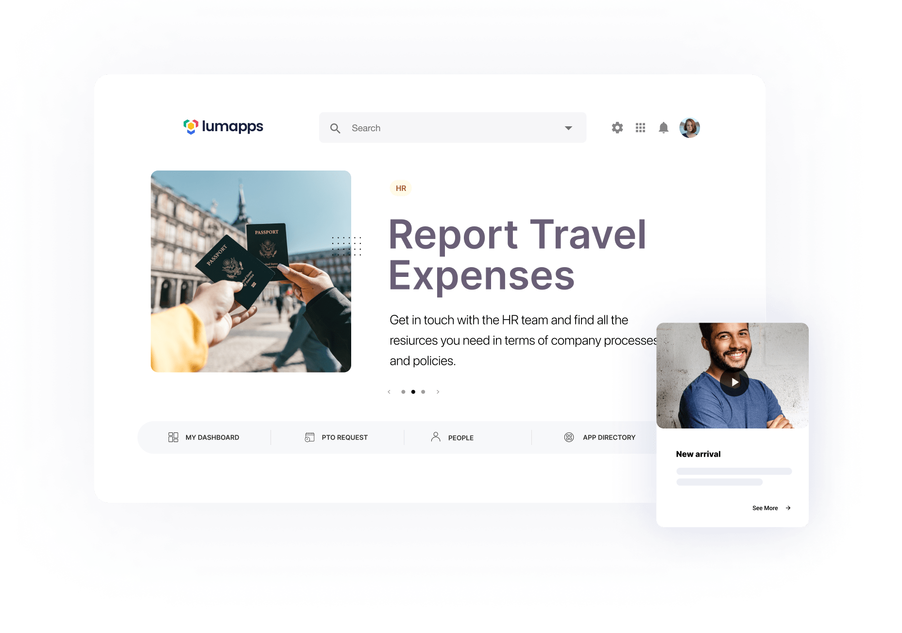 LumApps Employee Experience Platform for Human Resources